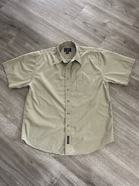 Port Authority olive Button-Down Casual Shirt